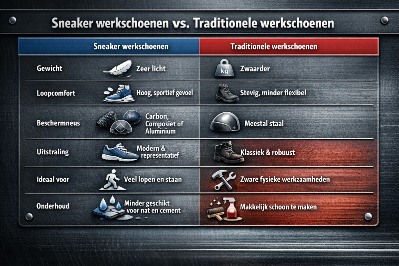Sneaker werkschoenen